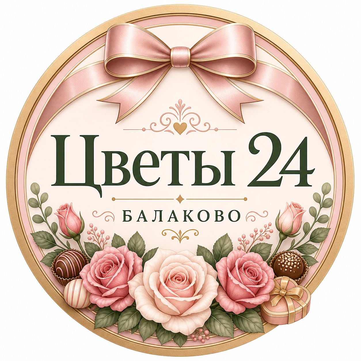 Магазин Цветы 24, город Балаково